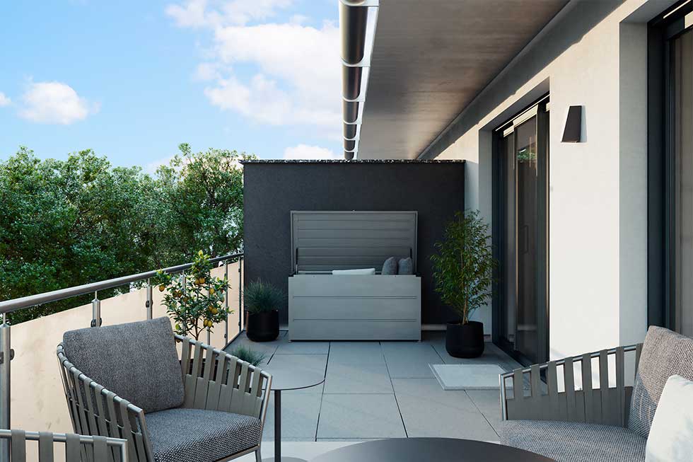 Skrzynia JUNO na taras