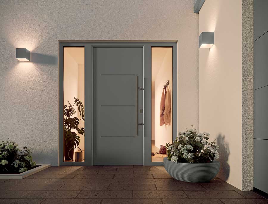 Drzwi zewnętrzne Thermo65 ze stali i aluminium