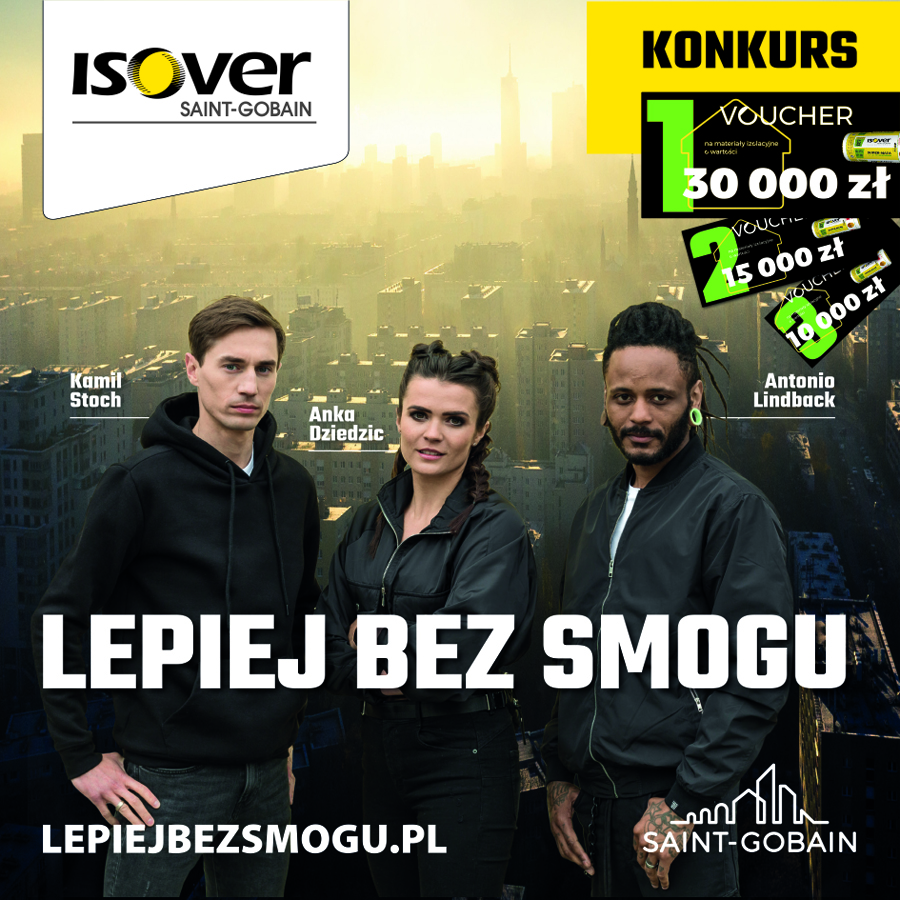 Lepiej bez smogu z ISOVER