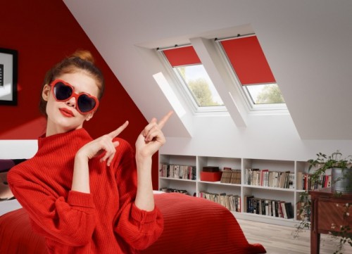 Pobaw się feerią barw z nową kolekcją rolet VELUX