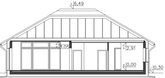 Gotowy projekt domu Monterey II Pasywny 7