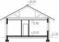 Gotowy projekt domu Jena przekrój