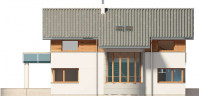 Gotowy projekt domu Sapporo II elewacja lewa