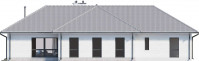 Gotowy projekt domu Andora elewacja lewa