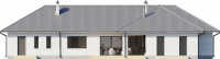 Gotowy projekt domu Andora elewacja tył