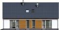 Gotowy projekt domu Ostenda elewacja tył