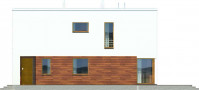 Gotowy projekt domu Tottori elewacja prawa