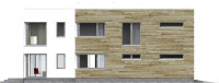 Gotowy projekt domu Aarhus elewacja prawa