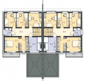 Gotowy projekt domu Genewa III rzut Piętro
