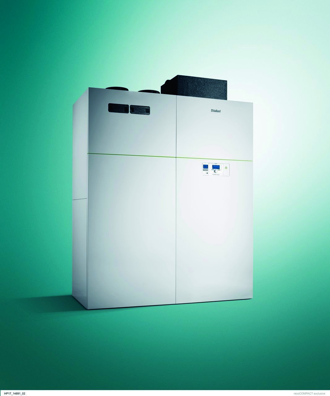 Kompaktowa pompa ciepła z rekuperacją - Vaillant