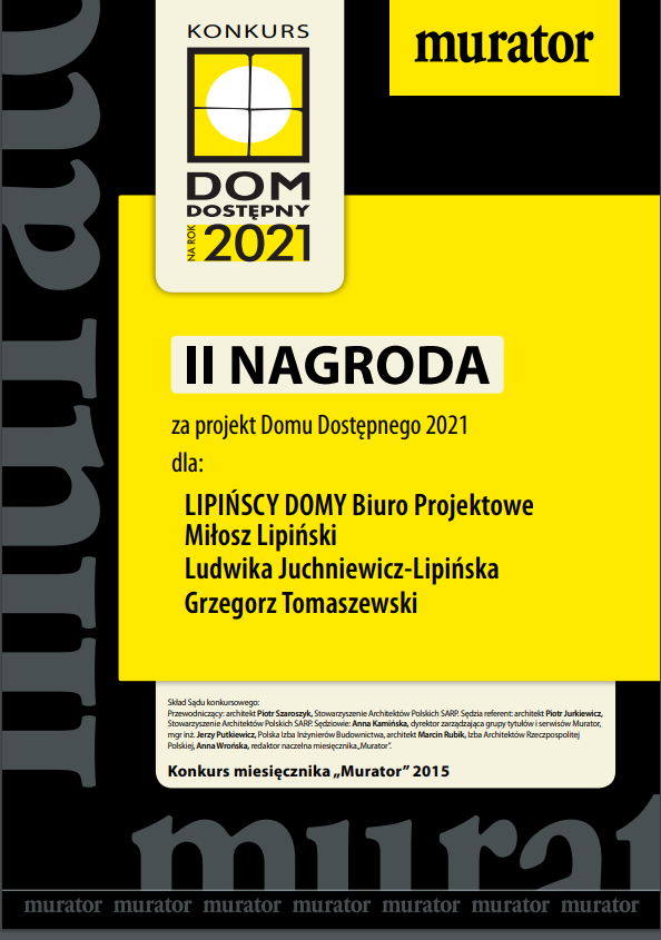 Konkurs na Dom Dostępny na rok 2021 - Murator 2015
