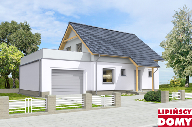 projekt domu pasywnego Valetta II ldp06a z Biura Projektowego Lipińscy Domy